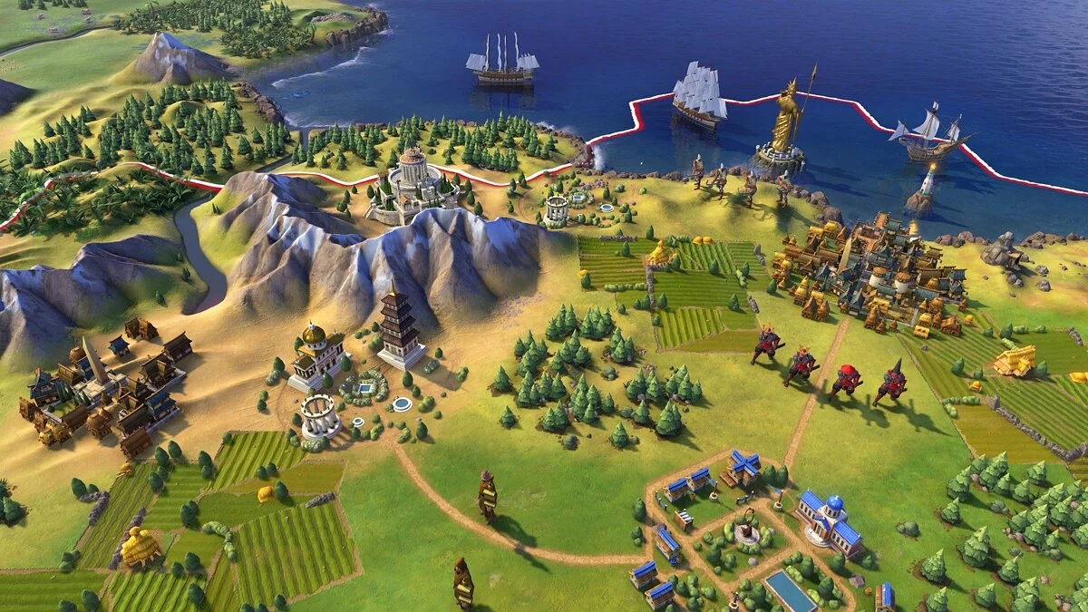 Скриншоты из Sid Meier's Civilization 6 / Картинка 2