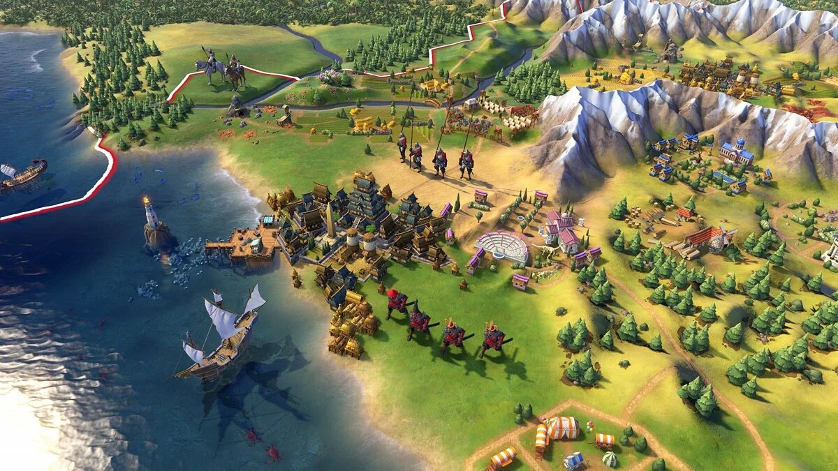 Скриншоты из Sid Meier's Civilization 6 / Картинка 3