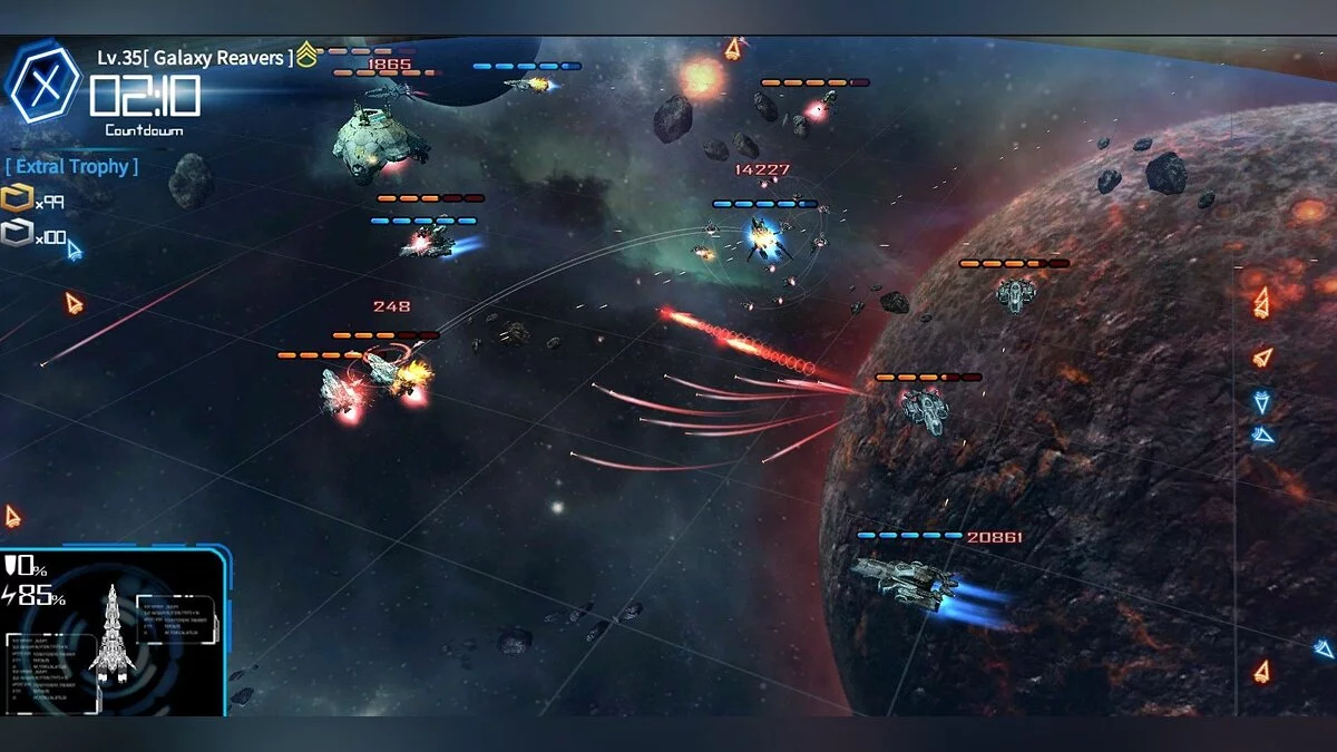 Скриншоты из Galaxy Reavers / Картинка 1