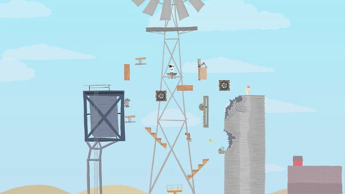 Скриншоты из Ultimate Chicken Horse / Картинка 11