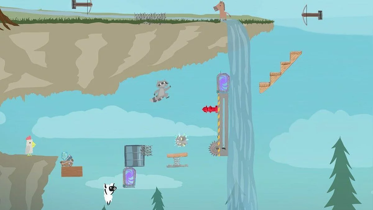 Скриншоты из Ultimate Chicken Horse / Картинка 13