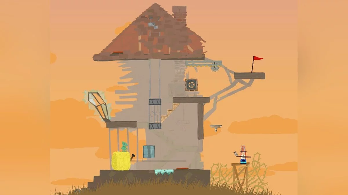 Скриншоты из Ultimate Chicken Horse / Картинка 17