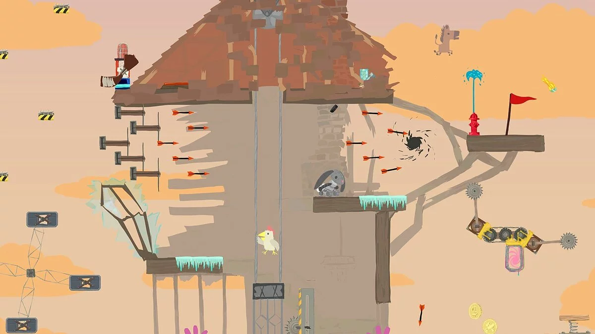 Скриншоты из Ultimate Chicken Horse / Картинка 22