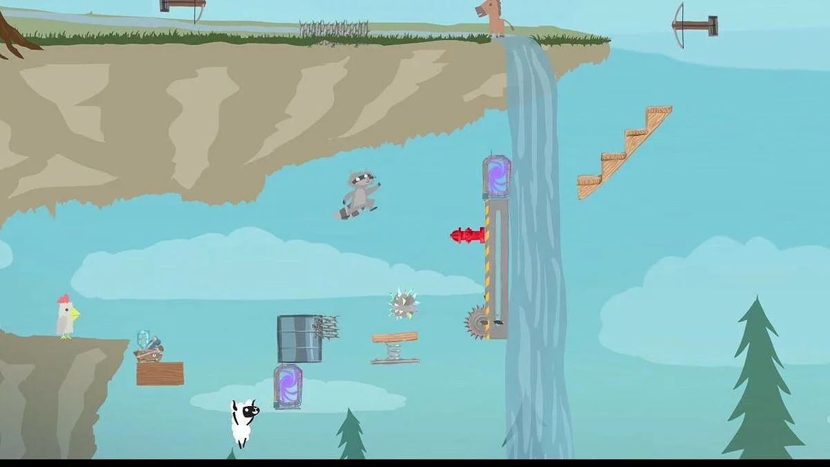 Скриншоты из Ultimate Chicken Horse / Картинка 26