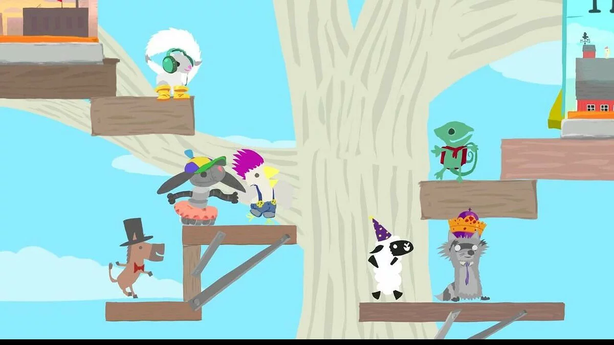 Скриншоты из Ultimate Chicken Horse / Картинка 28