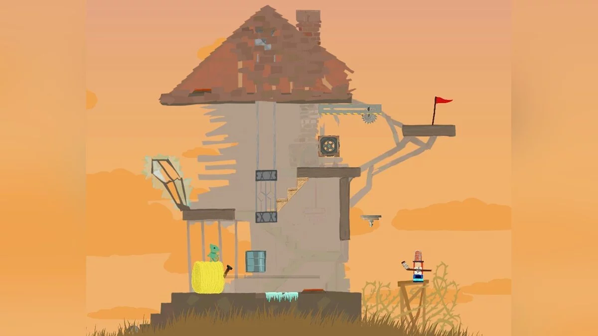 Скриншоты из Ultimate Chicken Horse / Картинка 4