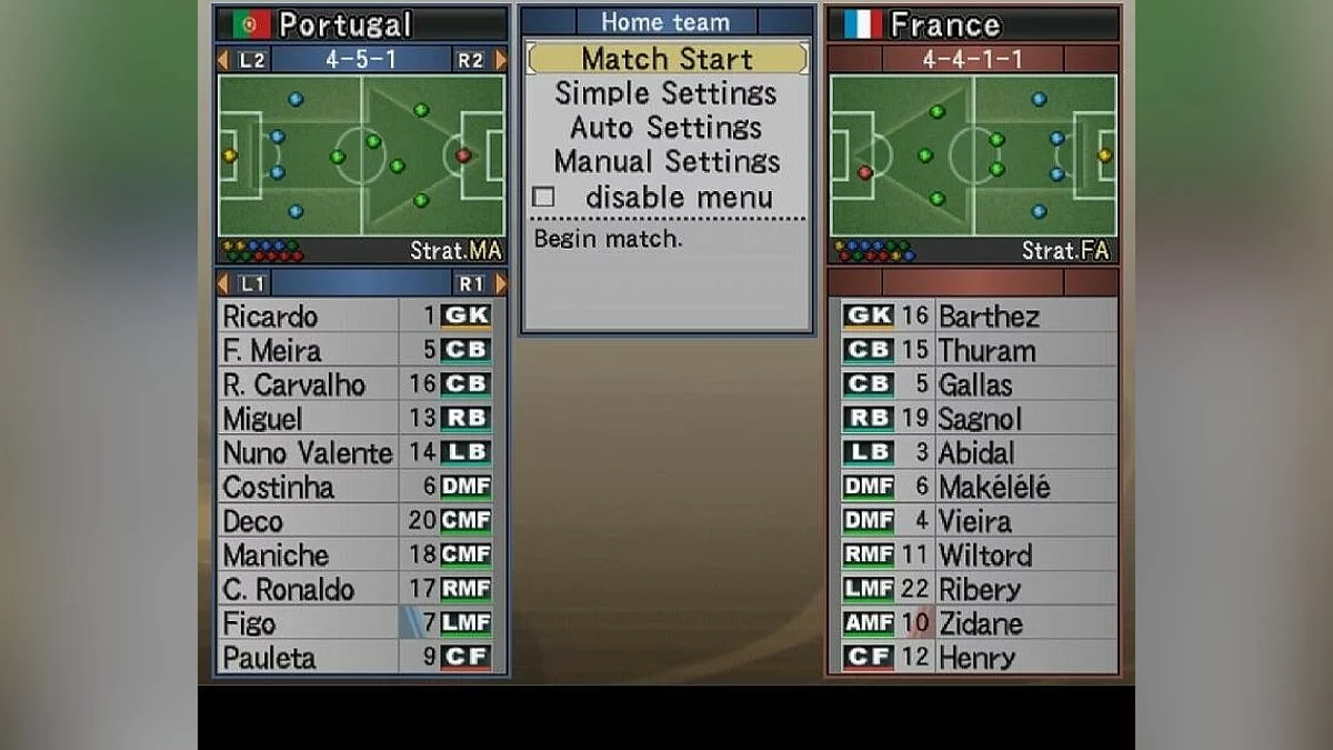Скриншоты из Winning Eleven: Pro Evolution Soccer 2007 (2006) / Картинка 158