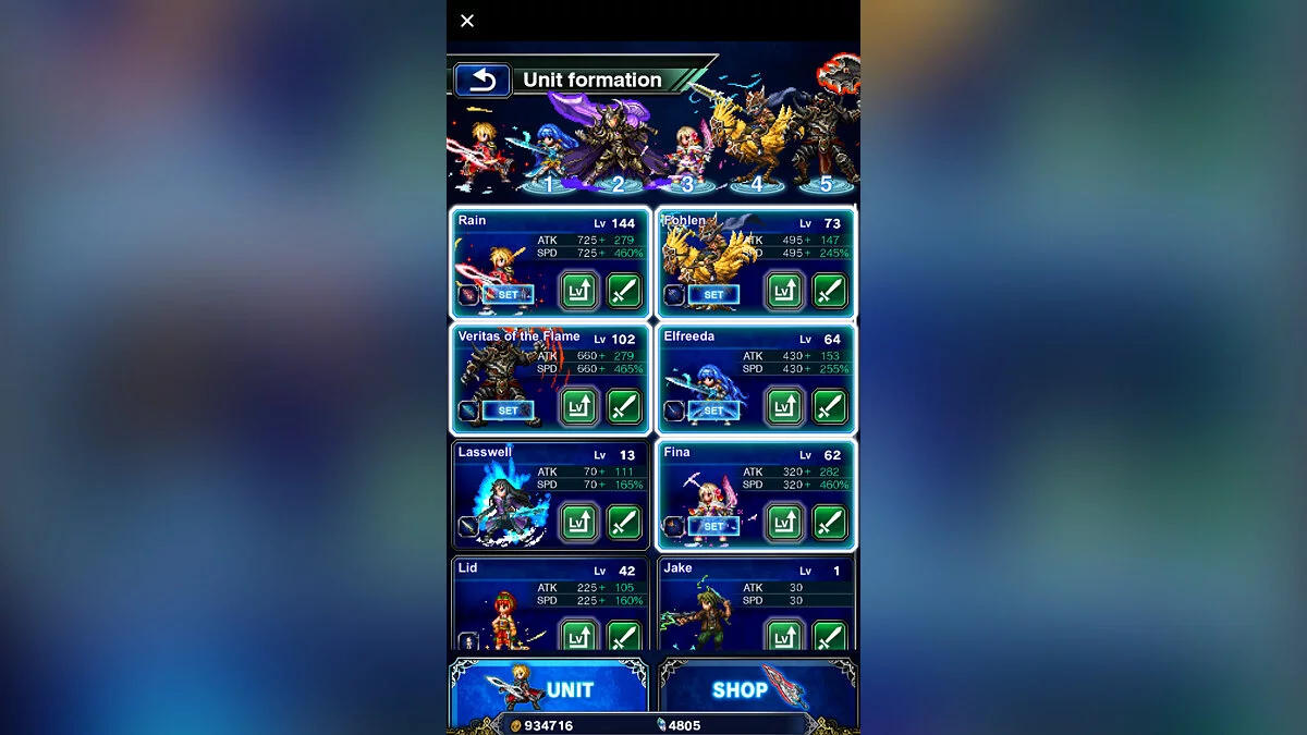 Скриншоты из Final Fantasy Brave Exvius / Картинка 11