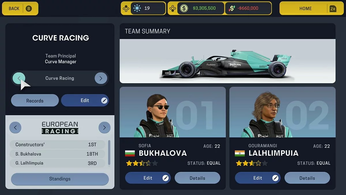 Скриншоты из Motorsport Manager / Картинка 60