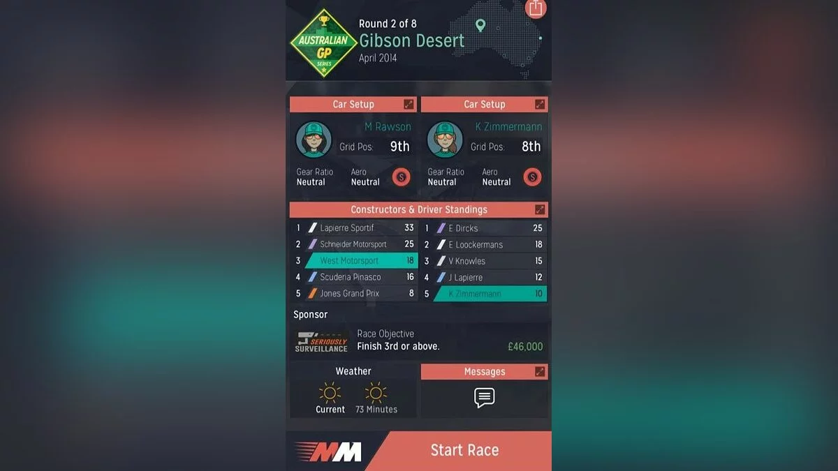 Скриншоты из Motorsport Manager / Картинка 68