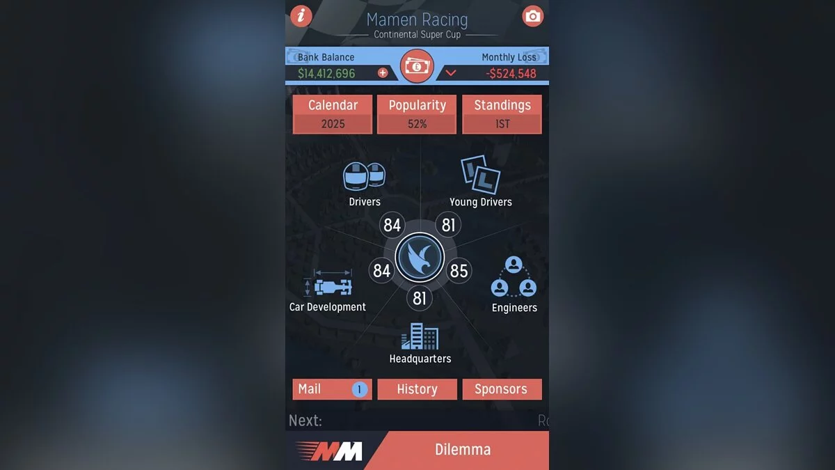 Скриншоты из Motorsport Manager / Картинка 75