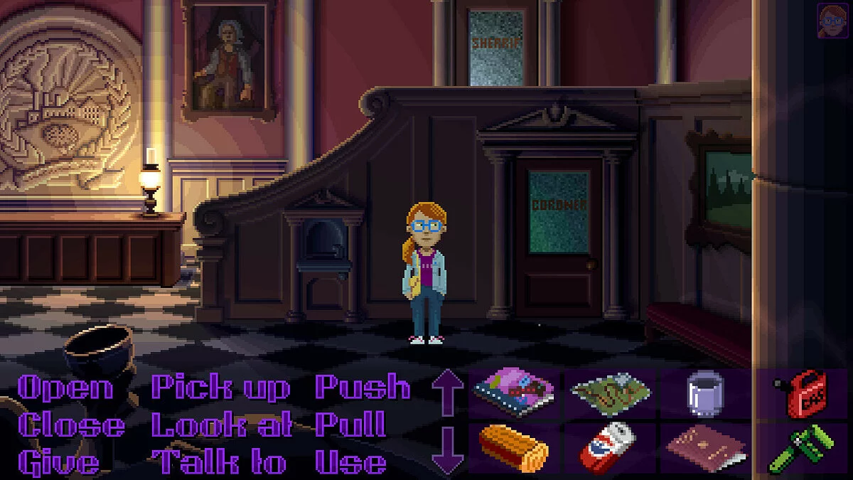 Скриншоты из Thimbleweed Park / Картинка 29