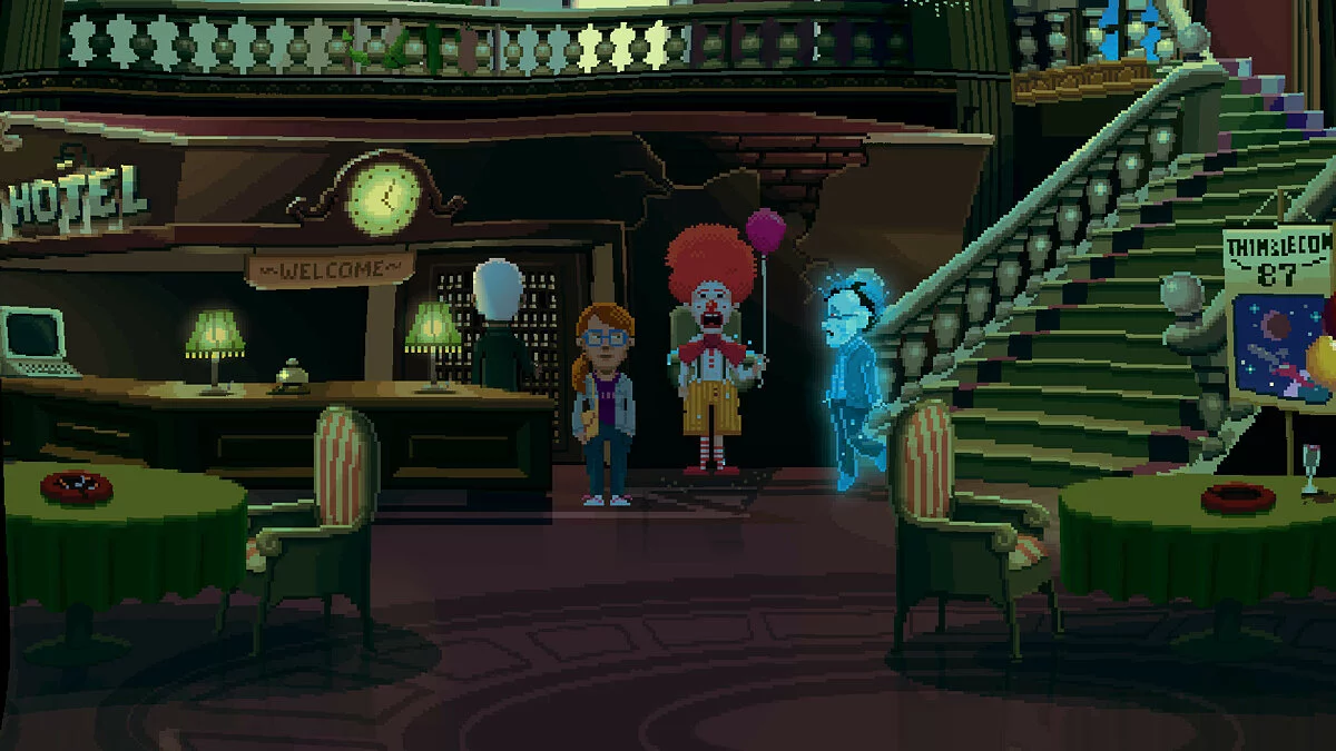Скриншоты из Thimbleweed Park / Картинка 38