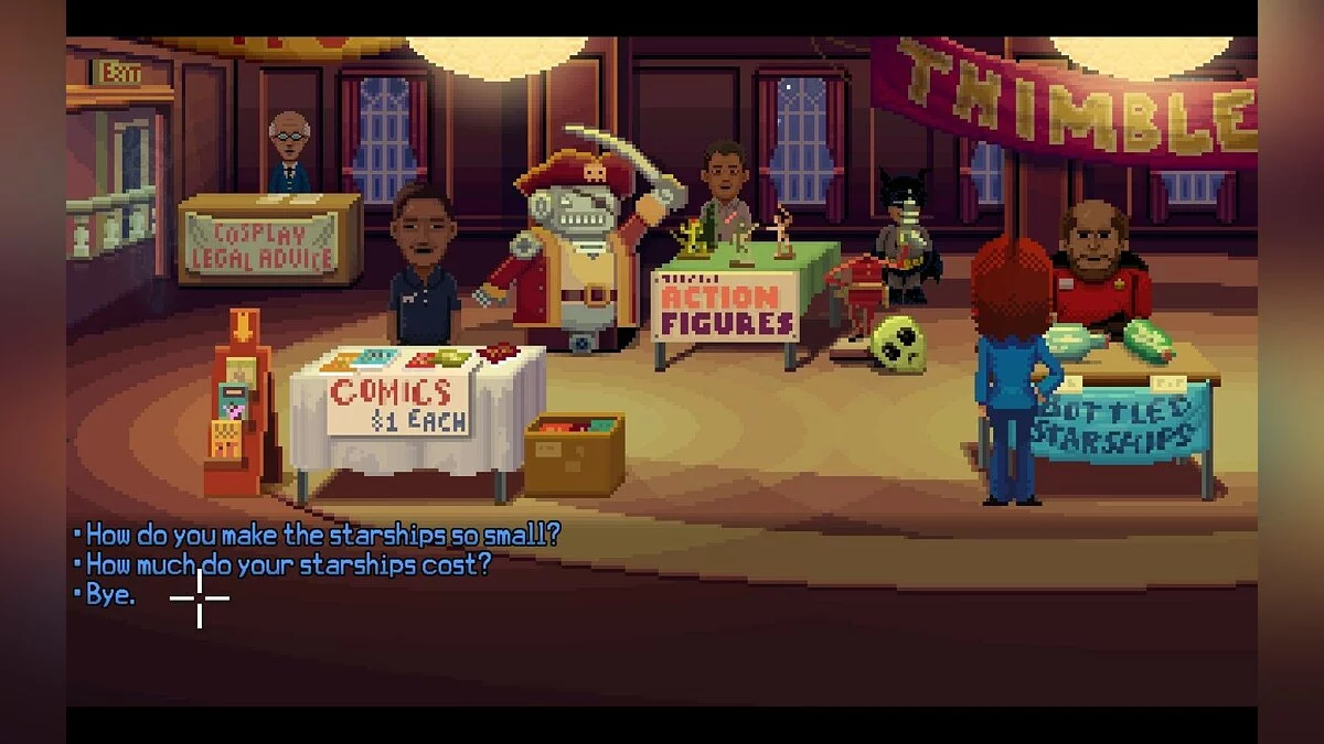 Скриншоты из Thimbleweed Park / Картинка 75
