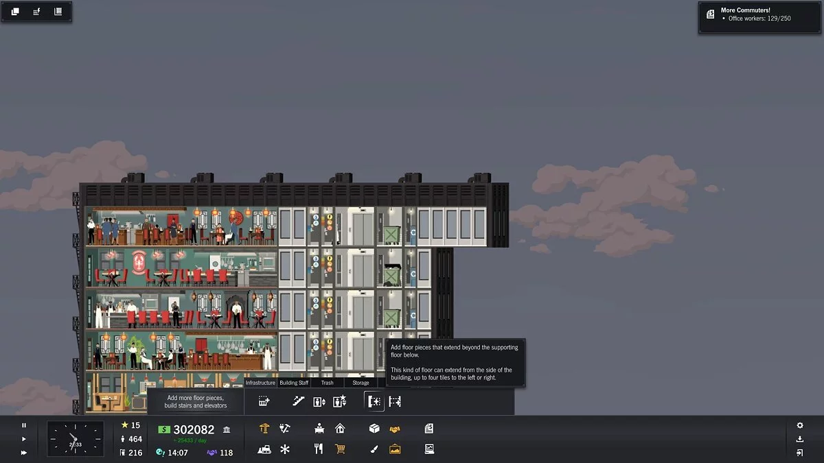 Скриншоты из Project Highrise / Картинка 11