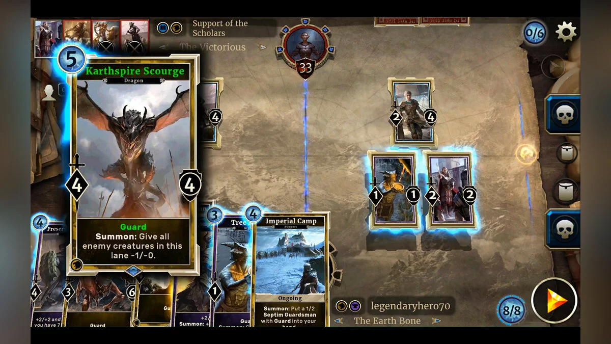Скриншоты из The Elder Scrolls: Legends / Картинка 21