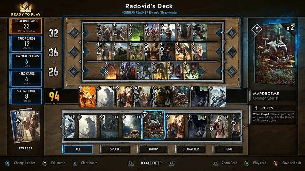 Скриншоты из Gwent: The Witcher Card Game / Картинка 6