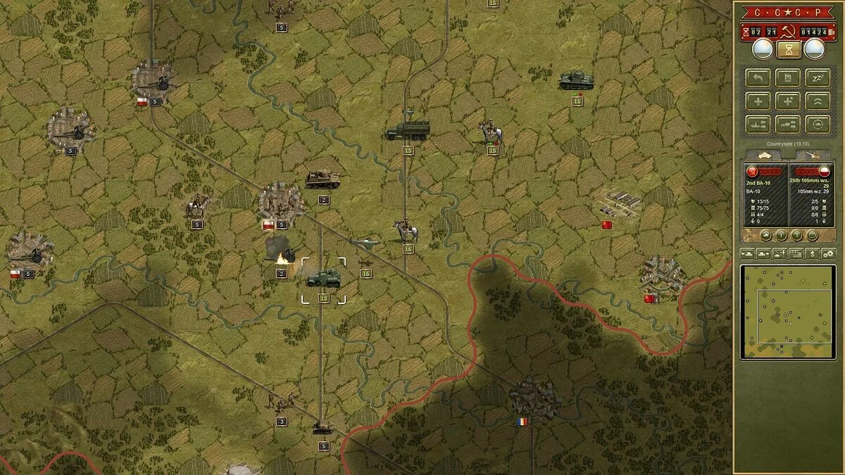Скриншоты из Panzer Corps: Soviet Corps / Картинка 26