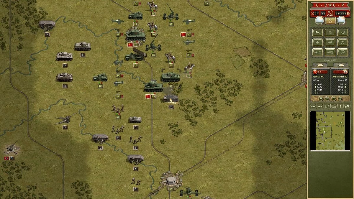 Скриншоты из Panzer Corps: Soviet Corps / Картинка 28