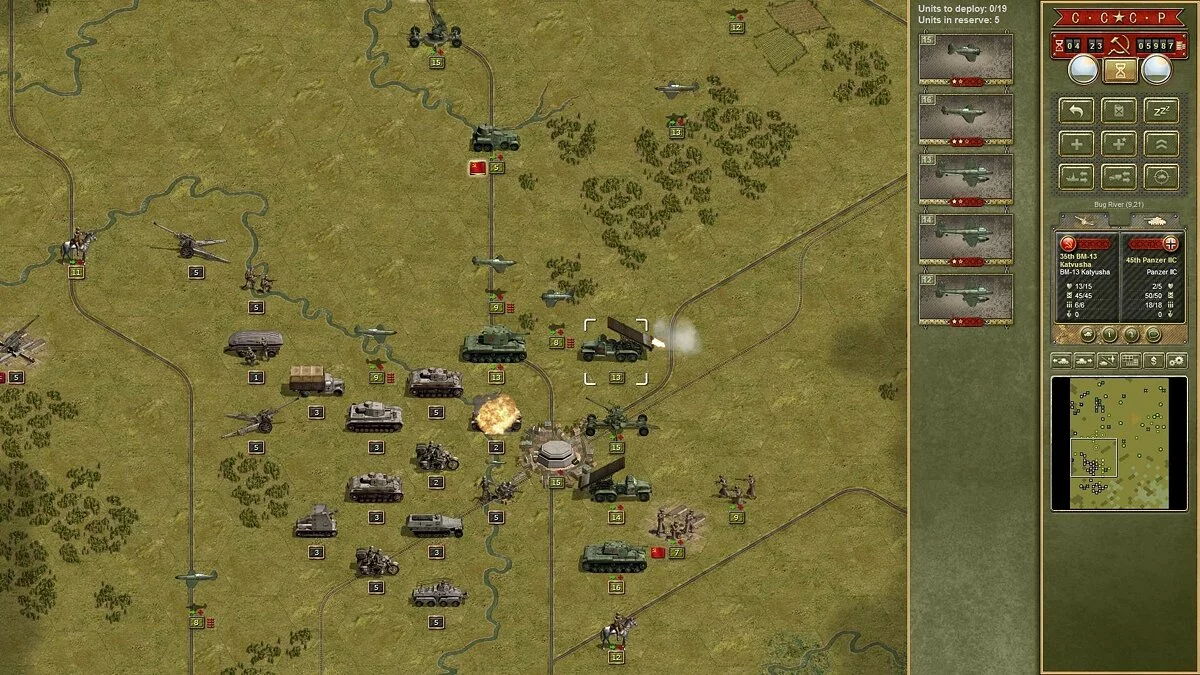 Скриншоты из Panzer Corps: Soviet Corps / Картинка 29