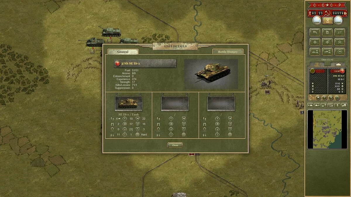 Скриншоты из Panzer Corps: Soviet Corps / Картинка 47