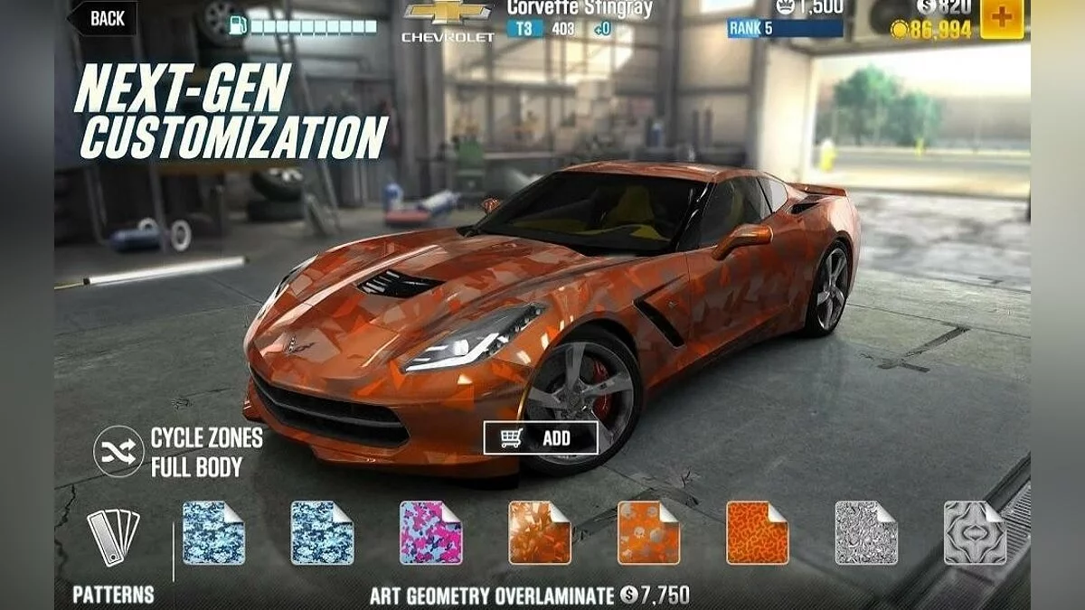 Скриншоты из CSR Racing 2 / Картинка 60