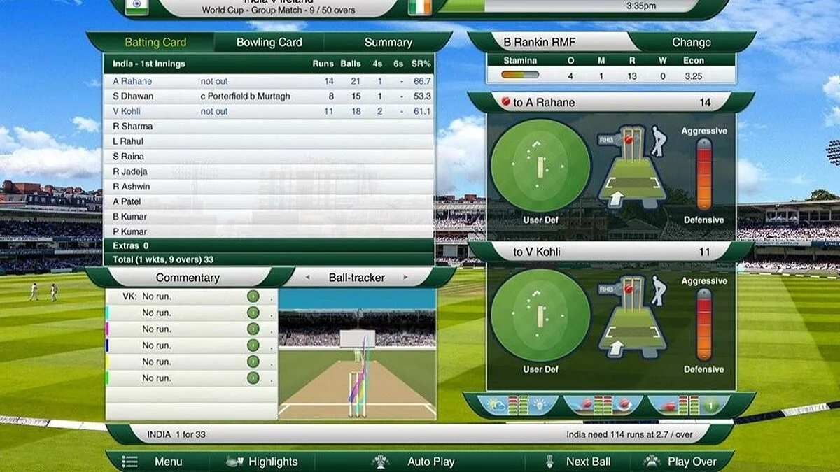 Скриншоты из Cricket Captain 2016 / Картинка 9