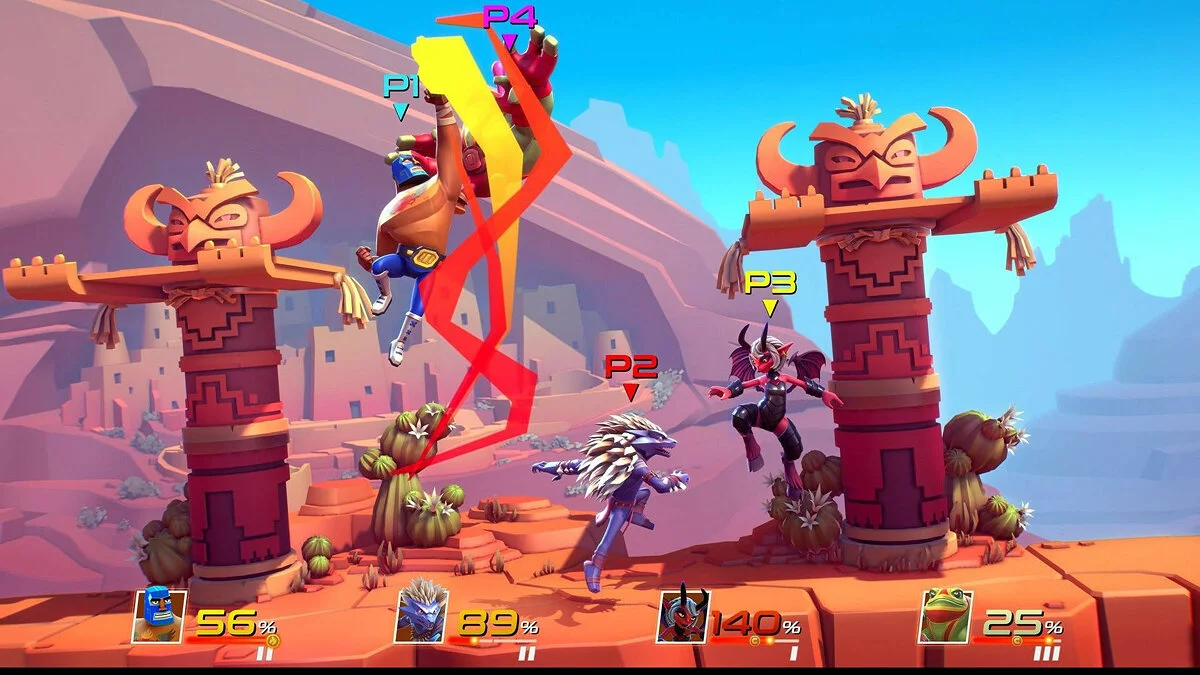 Скриншоты из Brawlout / Картинка 9