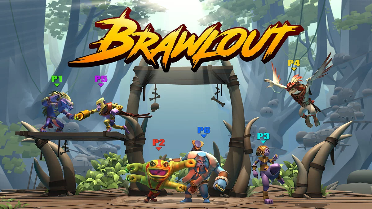 Скриншоты из Brawlout / Картинка 1