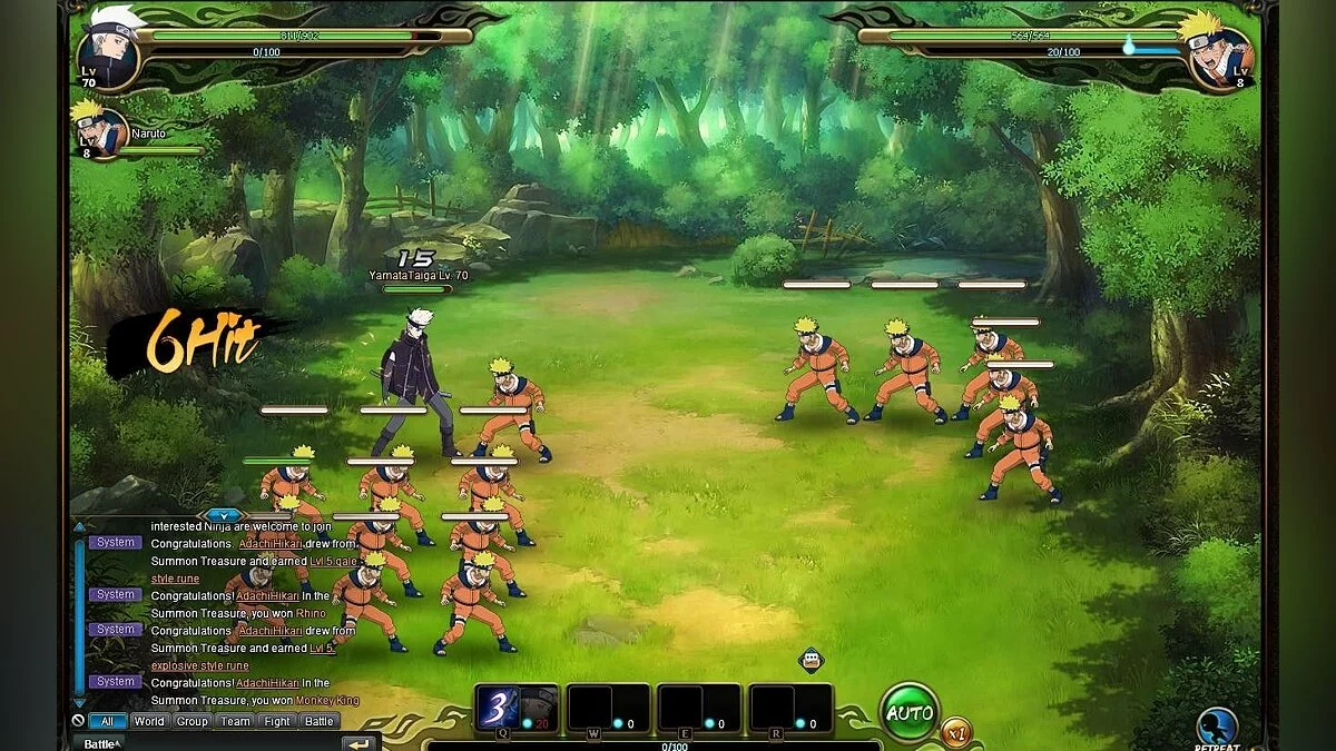 Скриншоты из NARUTO ONLINE / Картинка 1