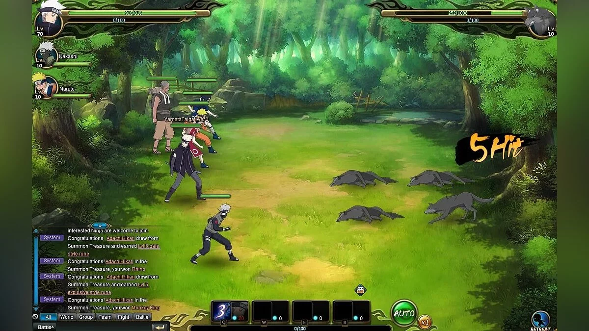 Скриншоты из NARUTO ONLINE / Картинка 2