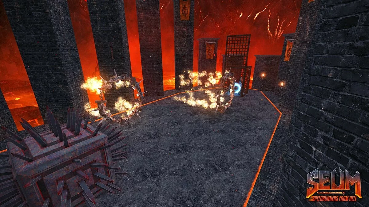 Скриншоты из SEUM: Speedrunners from Hell / Картинка 9