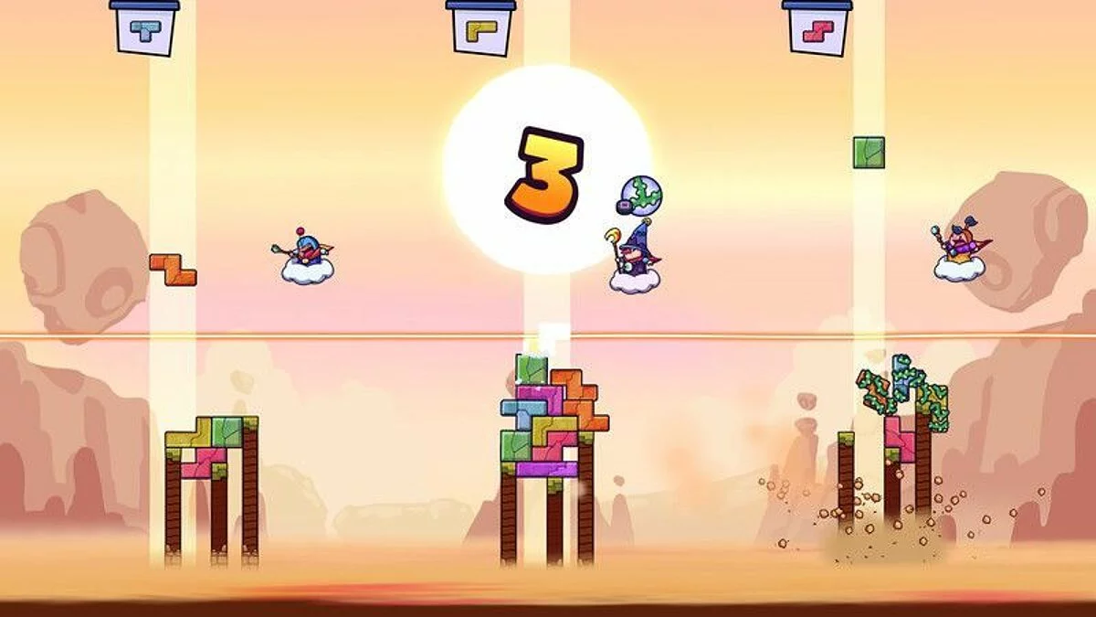 Скриншоты из Tricky Towers / Картинка 17