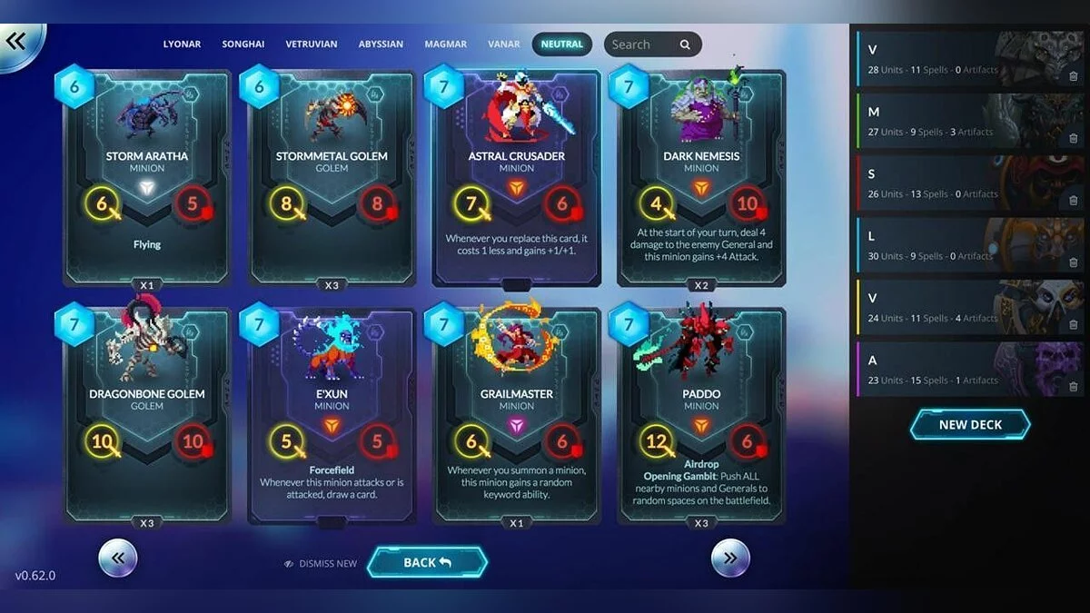 Скриншоты из Duelyst / Картинка 4