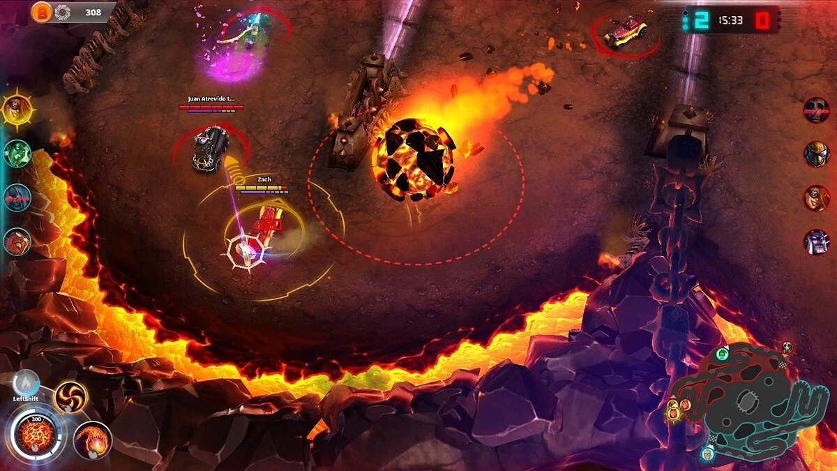 Скриншоты из Heavy Metal Machines / Картинка 2