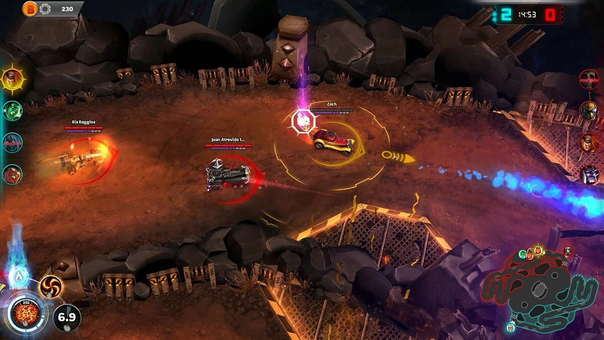 Скриншоты из Heavy Metal Machines / Картинка 3