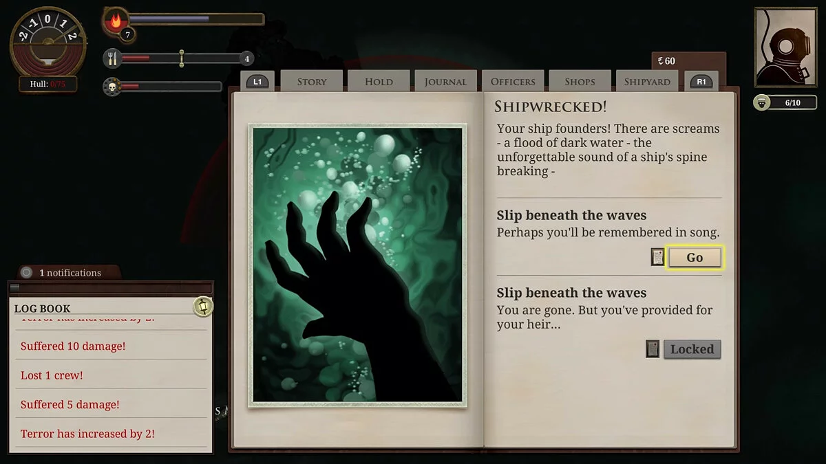 Скриншоты из Sunless Sea: Zubmariner / Картинка 9