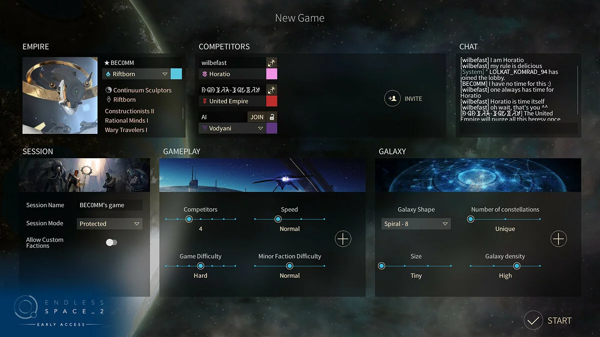 Скриншоты из Endless Space 2 / Картинка 77
