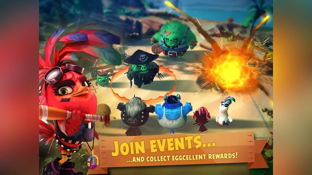 Скриншоты из Angry Birds Evolution / Картинка 1