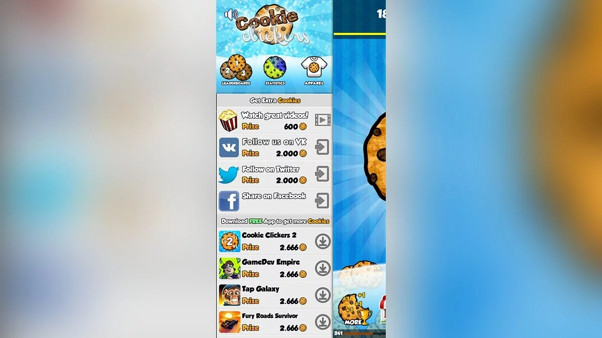 Скриншоты из Cookie Clicker / Картинка 12