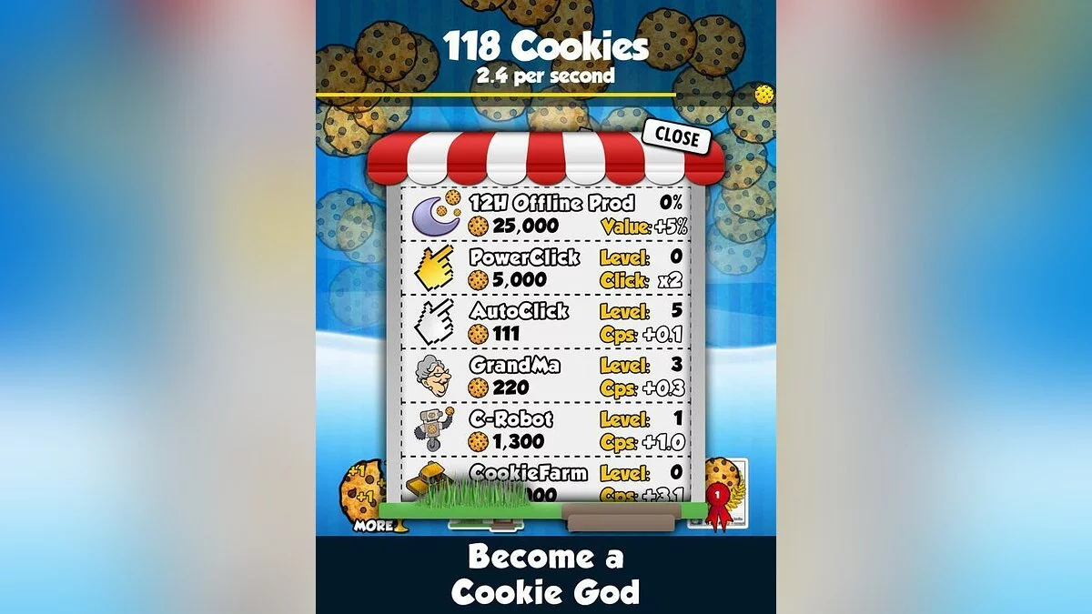 Скриншоты из Cookie Clicker / Картинка 4