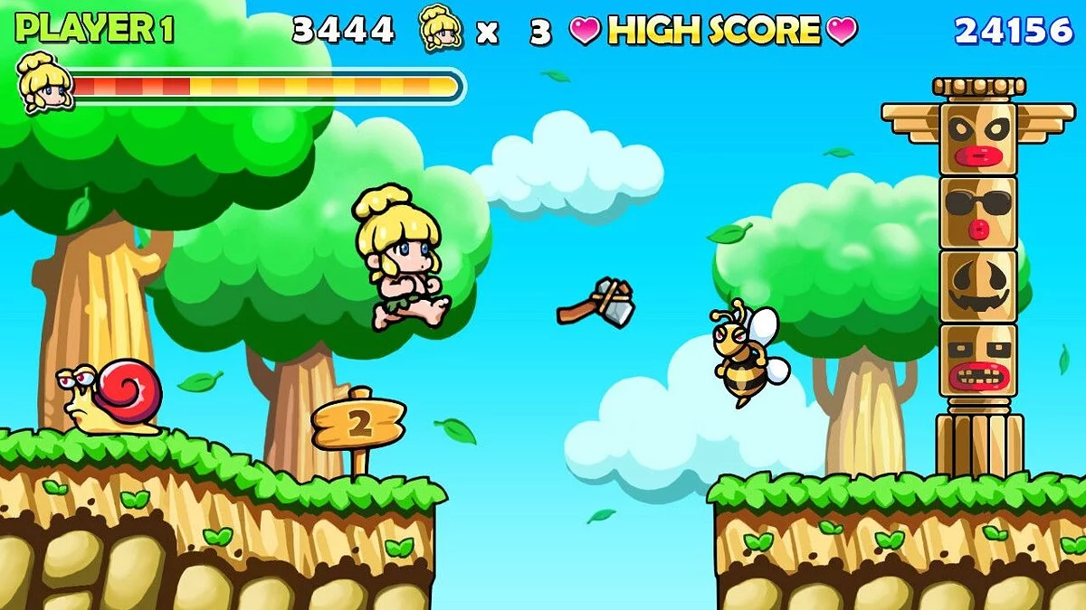 Скриншоты из Wonder Boy Returns / Картинка 1