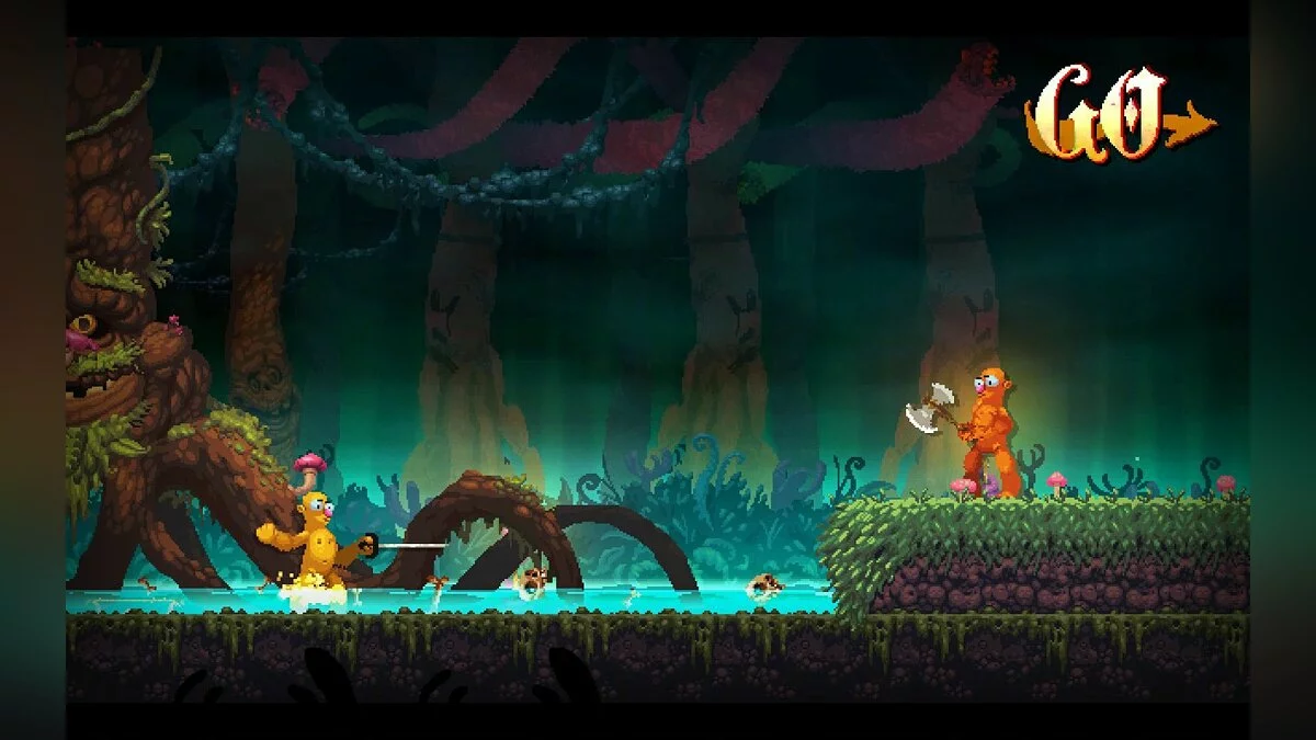 Скриншоты из Nidhogg 2 / Картинка 8