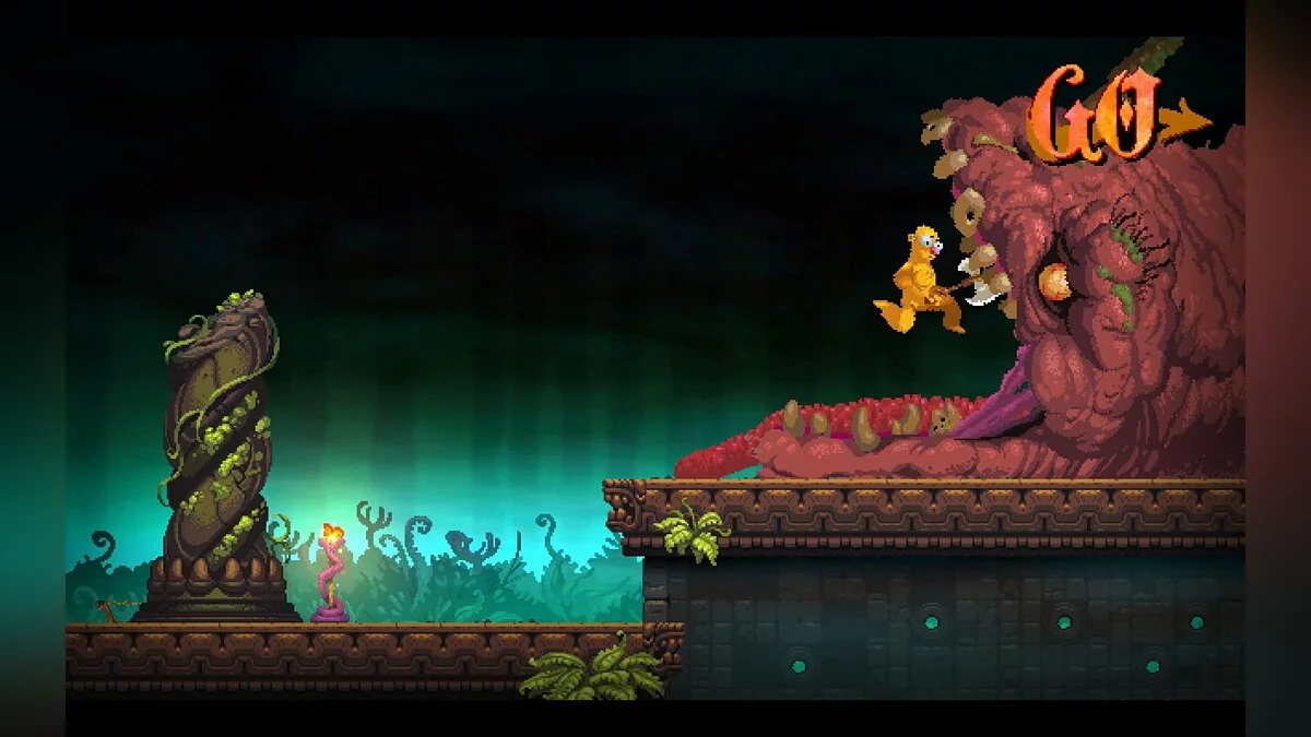 Скриншоты из Nidhogg 2 / Картинка 9