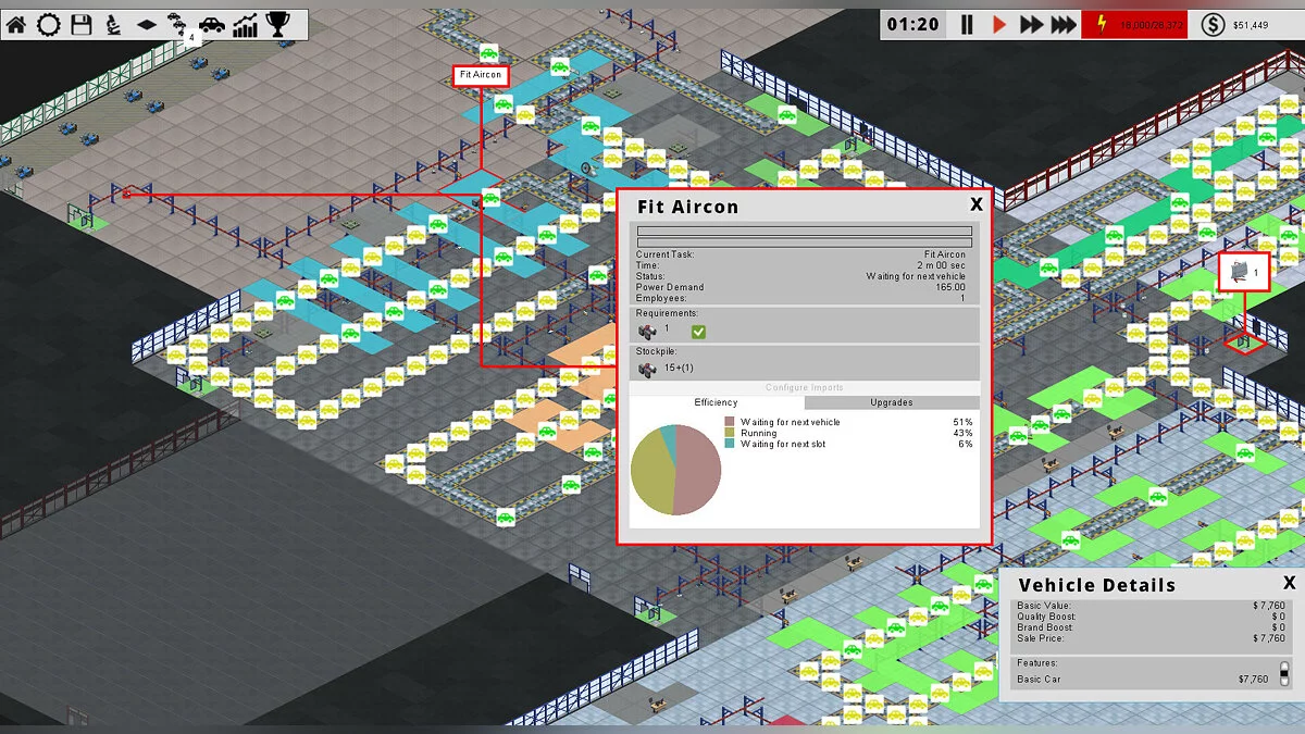 Скриншоты из Production Line : Car factory simulation / Картинка 6