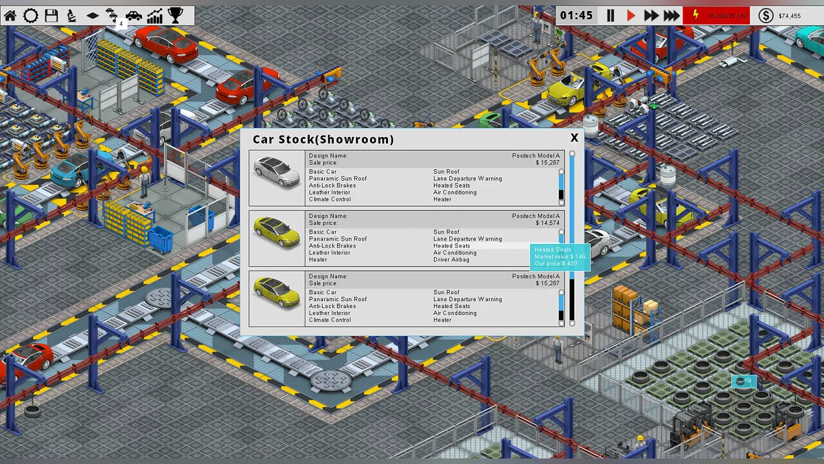 Скриншоты из Production Line : Car factory simulation / Картинка 11