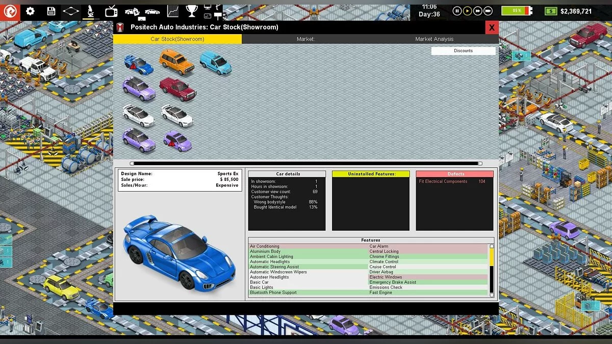 Скриншоты из Production Line : Car factory simulation / Картинка 18