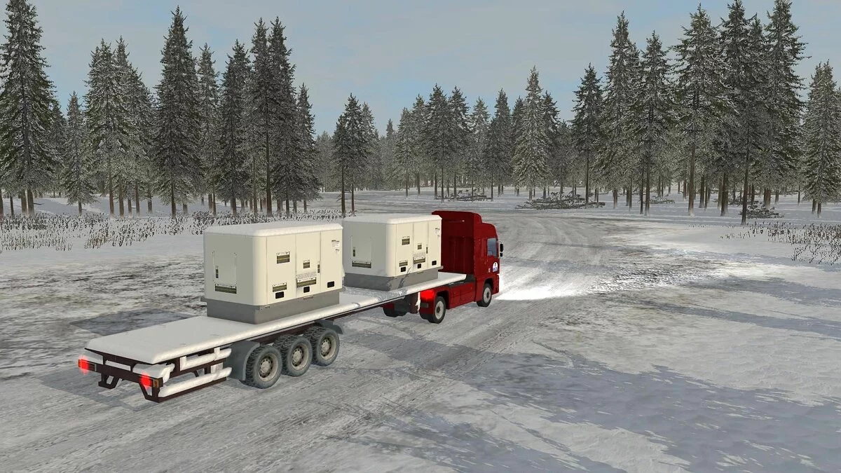 Скриншоты из Arctic Trucker Simulator / Картинка 2