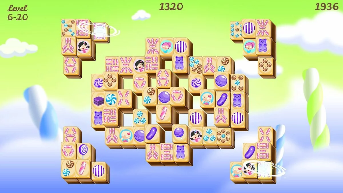 Скриншоты из Sweet Candy Mahjong / Картинка 3