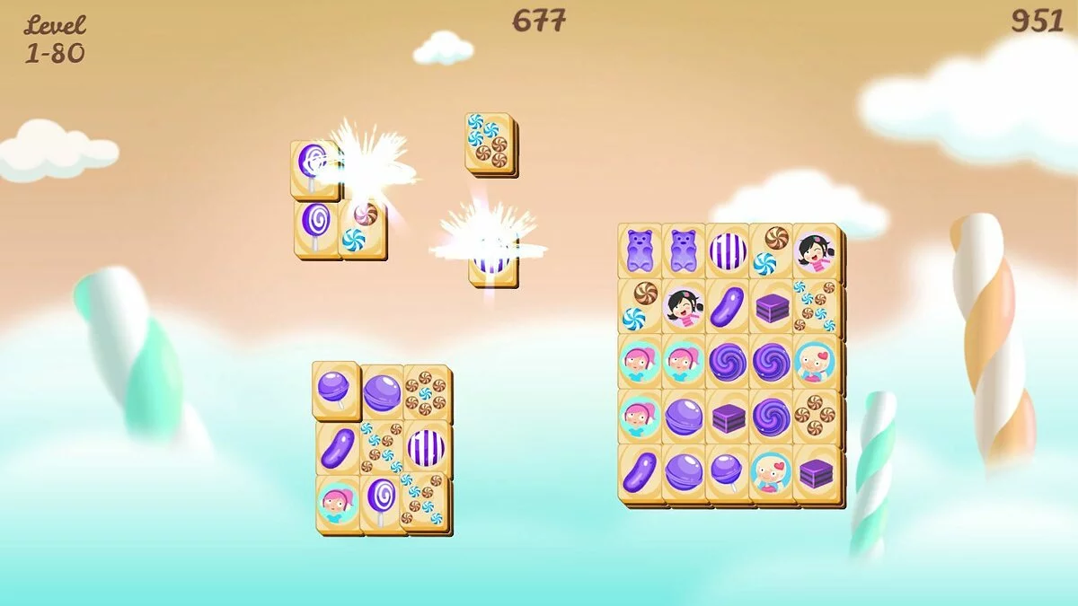 Скриншоты из Sweet Candy Mahjong / Картинка 6